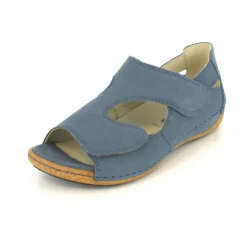 Klassische Sandalen blau