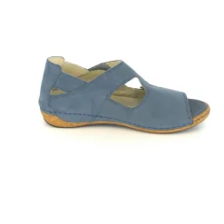 Klassische Sandalen blau