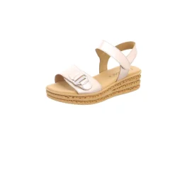 Klassische Sandalen gold