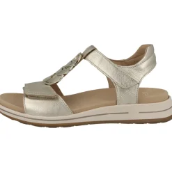 Klassische Sandalen gold