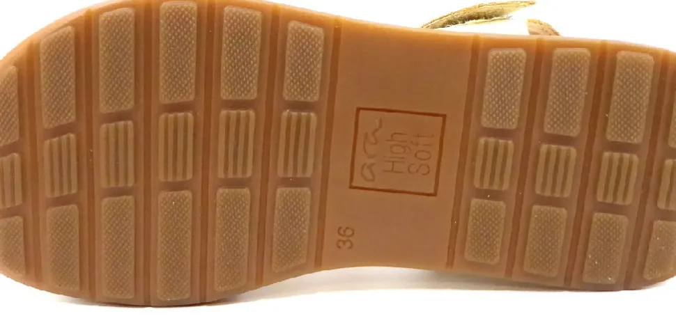 Klassische Sandalen gold