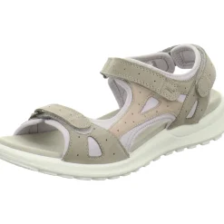 Klassische Sandalen grau