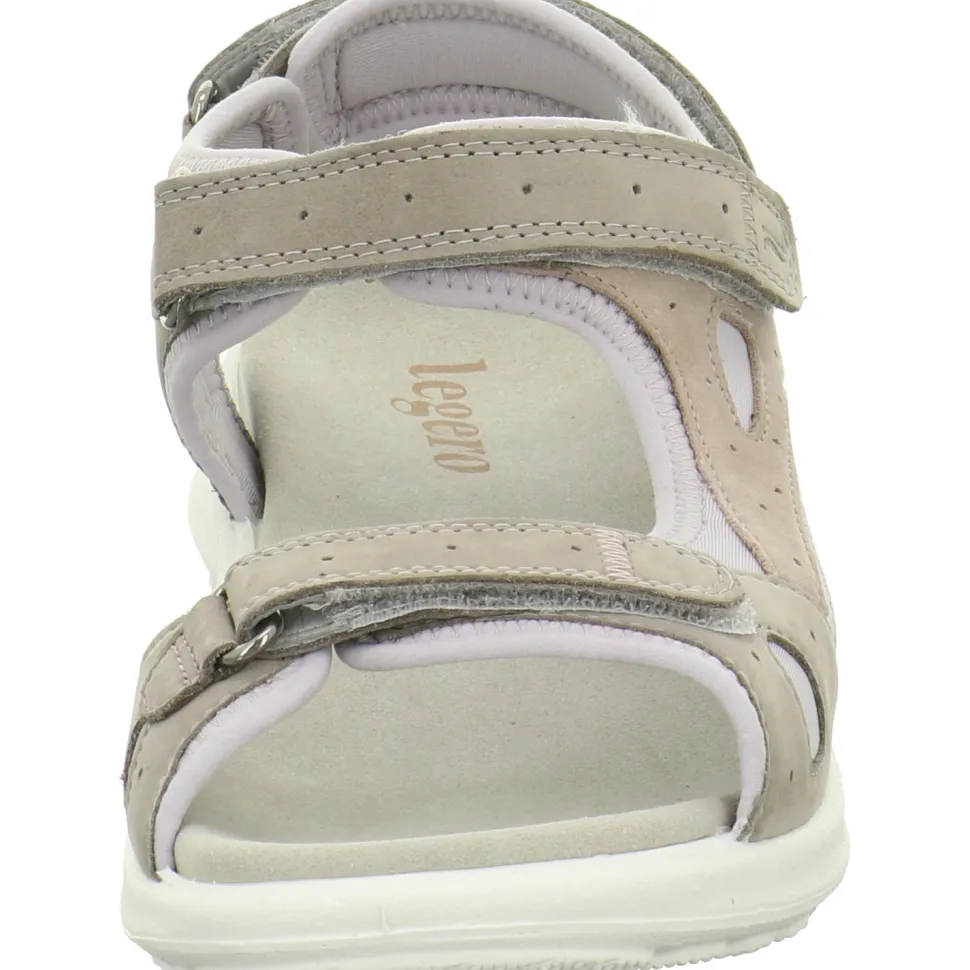 Klassische Sandalen grau