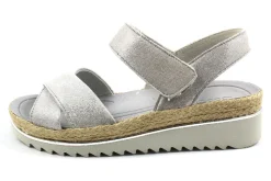 Klassische Sandalen grau