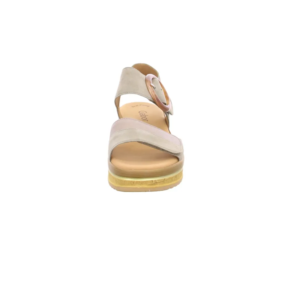 Klassische Sandalen grün