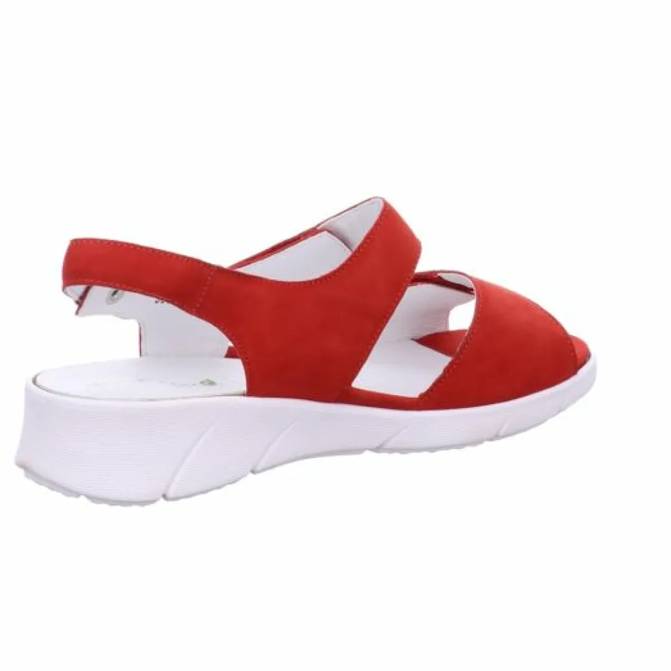 Klassische Sandalen rot
