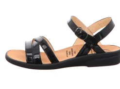 Klassische Sandalen schwarz Sonnica schwarz Lack