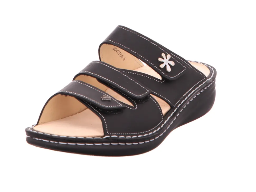Klassische Sandalen schwarz