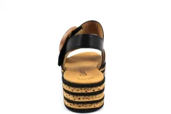 Klassische Sandalen schwarz Fashion 24
