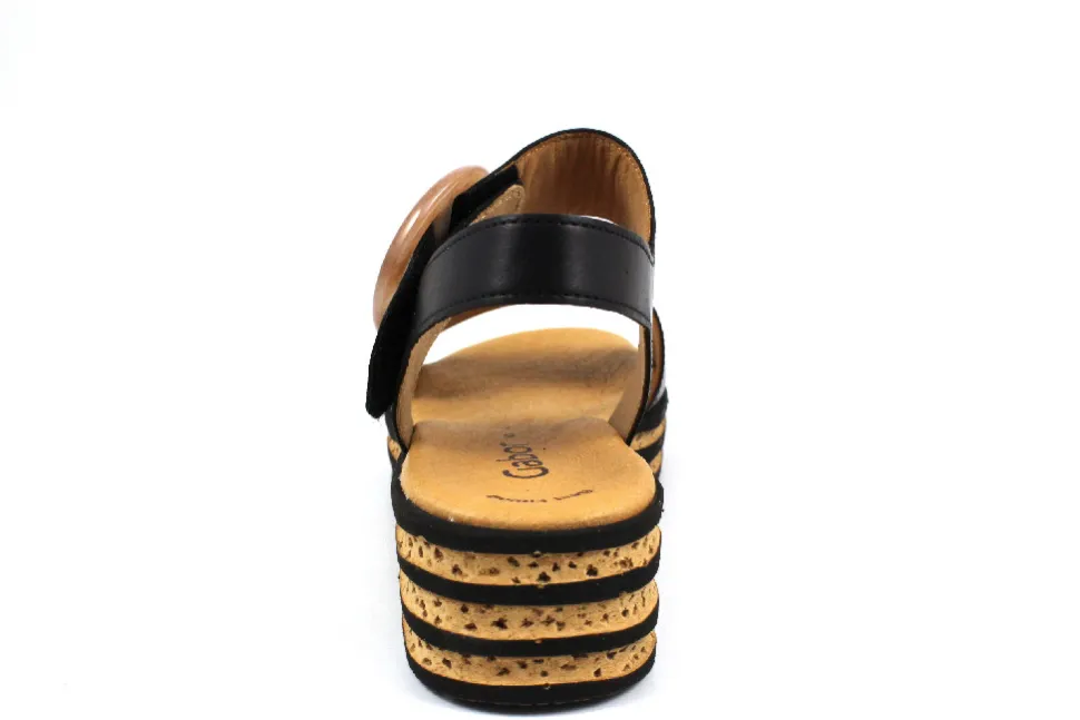 Klassische Sandalen schwarz Fashion 24