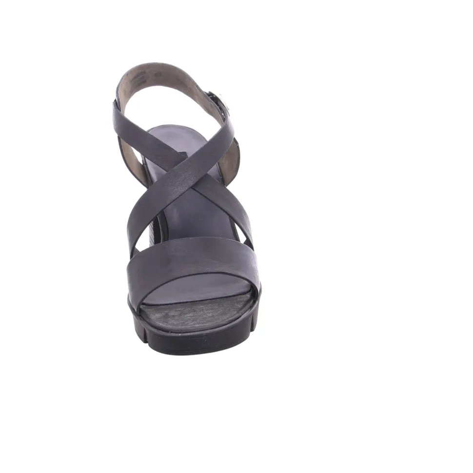 Klassische Sandalen schwarz 0071-7924-001/Sandalette