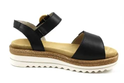 Klassische Sandalen schwarz Odeon