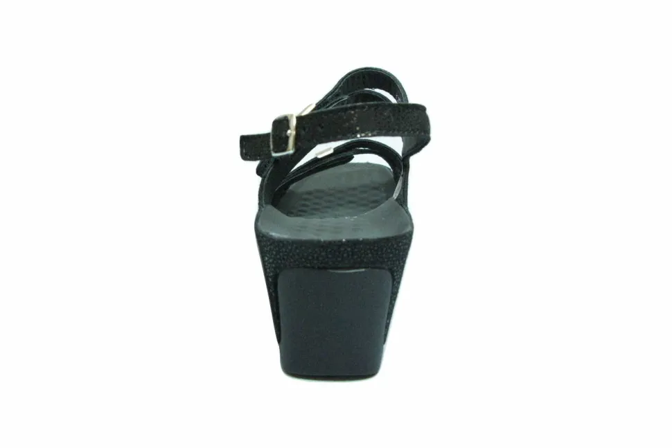 Klassische Sandalen schwarz