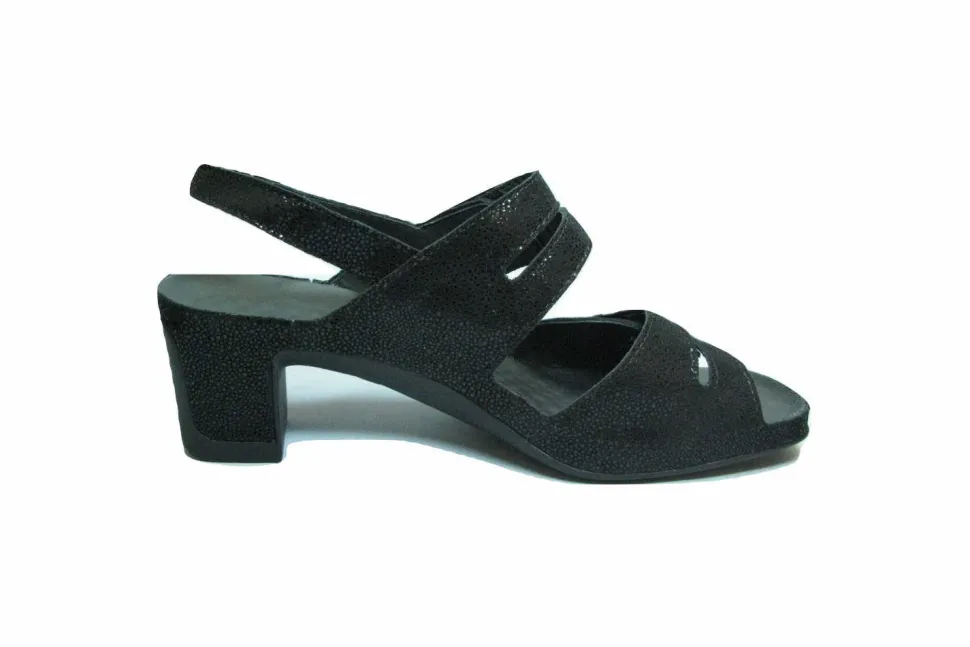 Klassische Sandalen schwarz