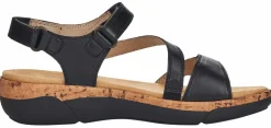 Klassische Sandalen schwarz