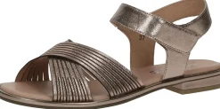 Klassische Sandalen silber