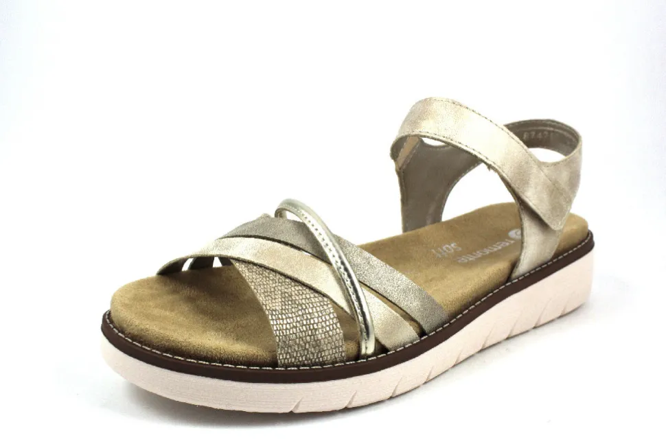 Klassische Sandalen silber