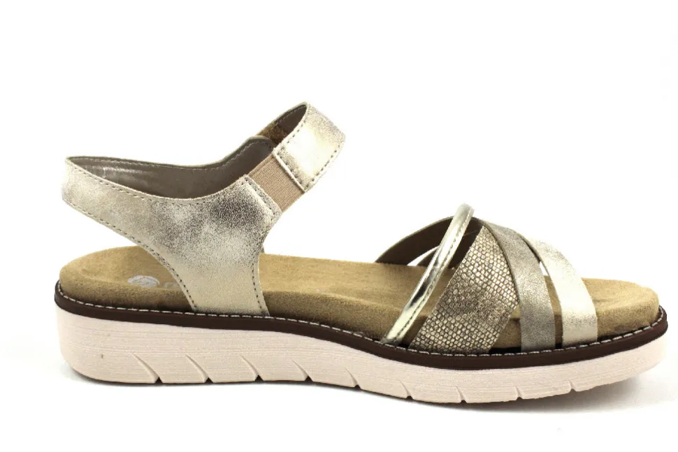 Klassische Sandalen silber