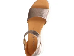 Klassische Sandalen taupe Da.-Sandalette