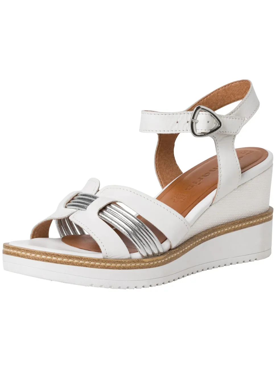 Klassische Sandalen weiss Sandale