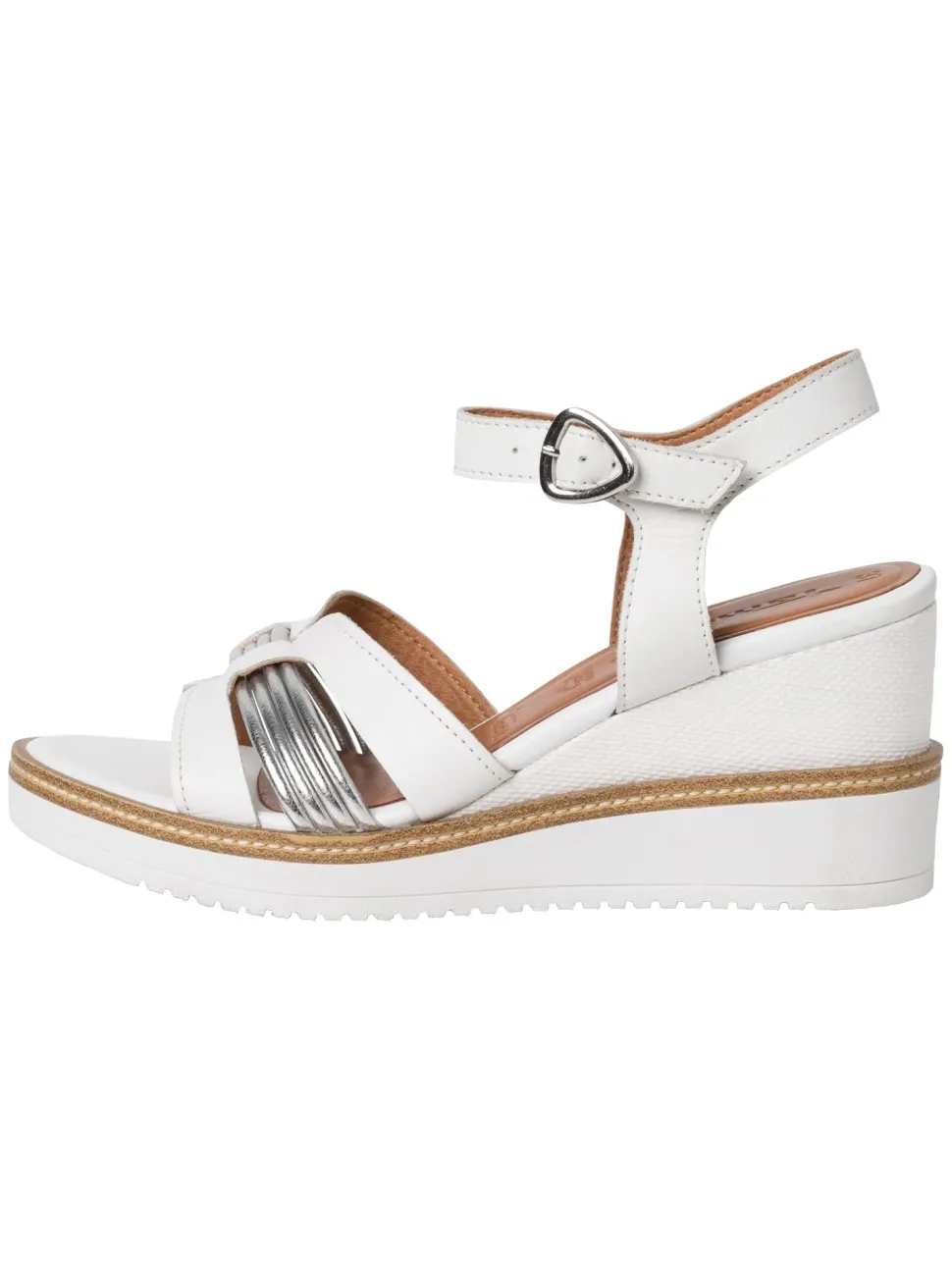 Klassische Sandalen weiss Sandale