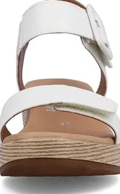 Klassische Sandalen weiss