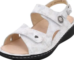 Klassische Sandalen weiss