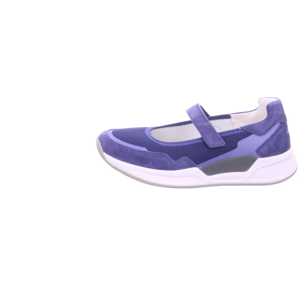 Klassische Slipper blau