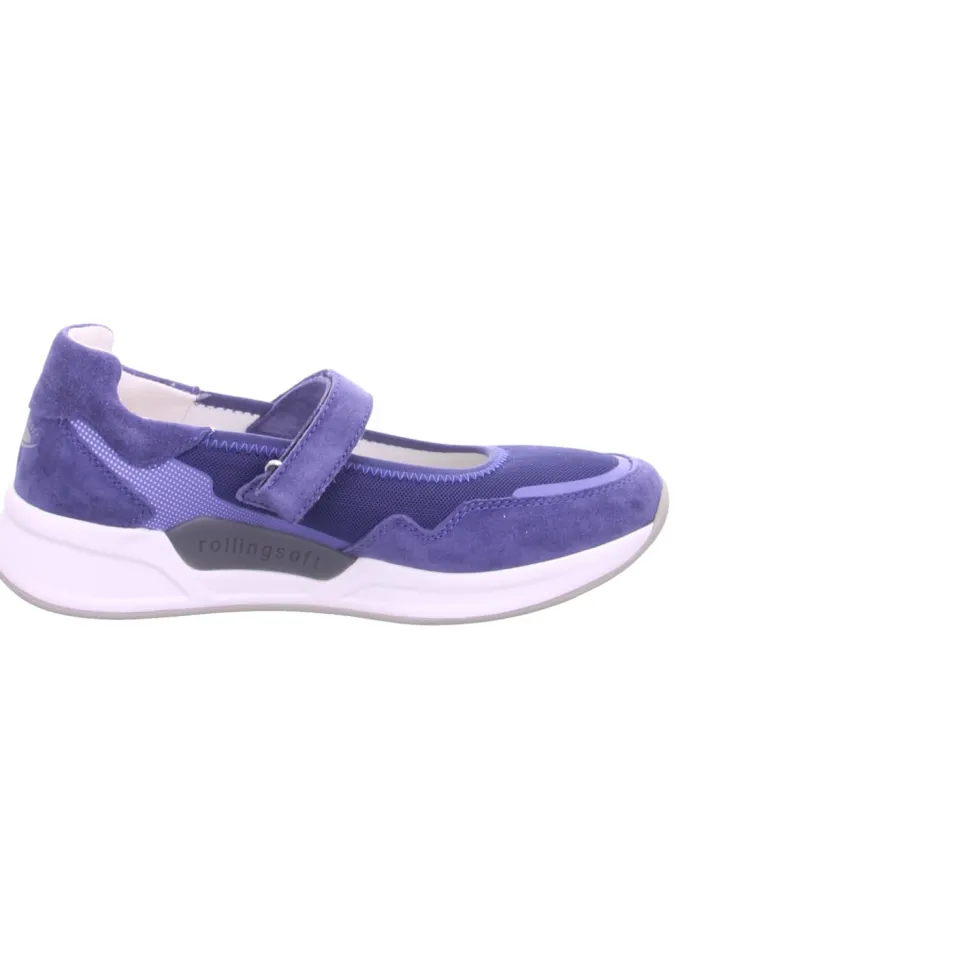 Klassische Slipper blau