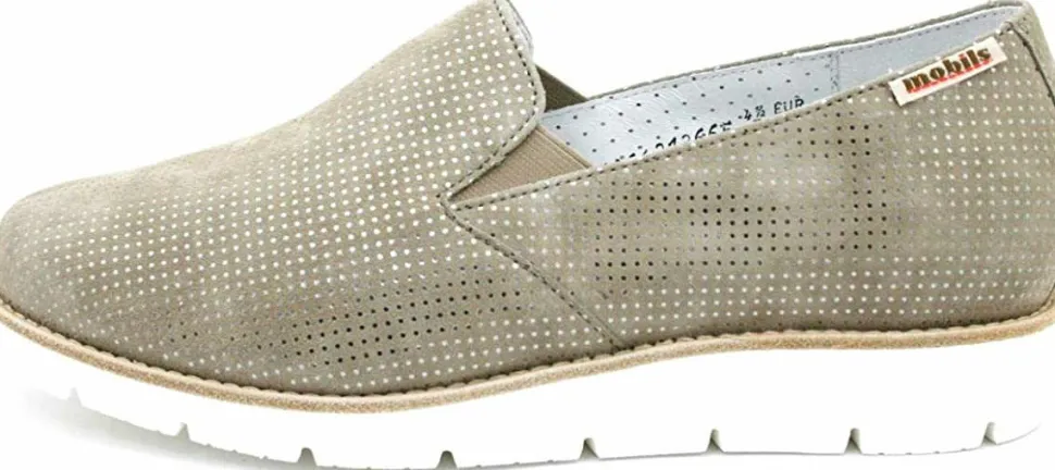 Klassische Slipper grau 10331