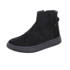 Klassische Slipper schwarz Abbi Suede