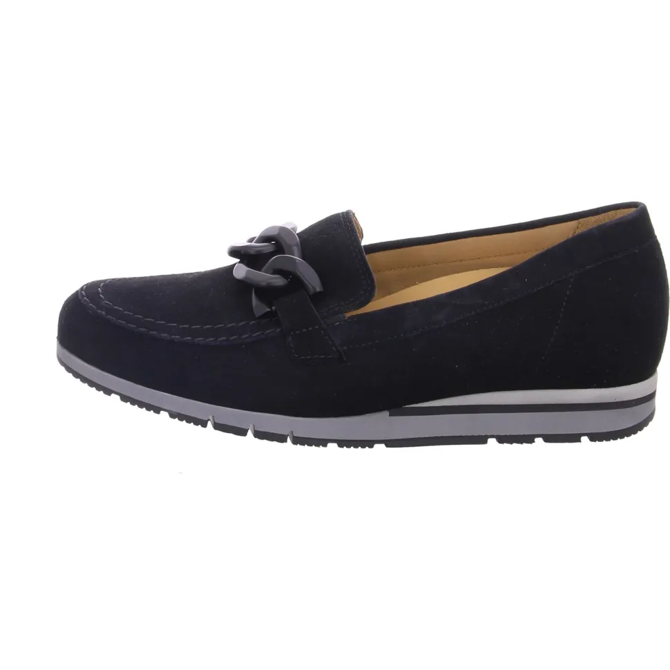 Klassische Slipper schwarz