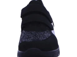 Klassische Slipper schwarz Slipper Freizeitschuh Damen Schwarz Klet