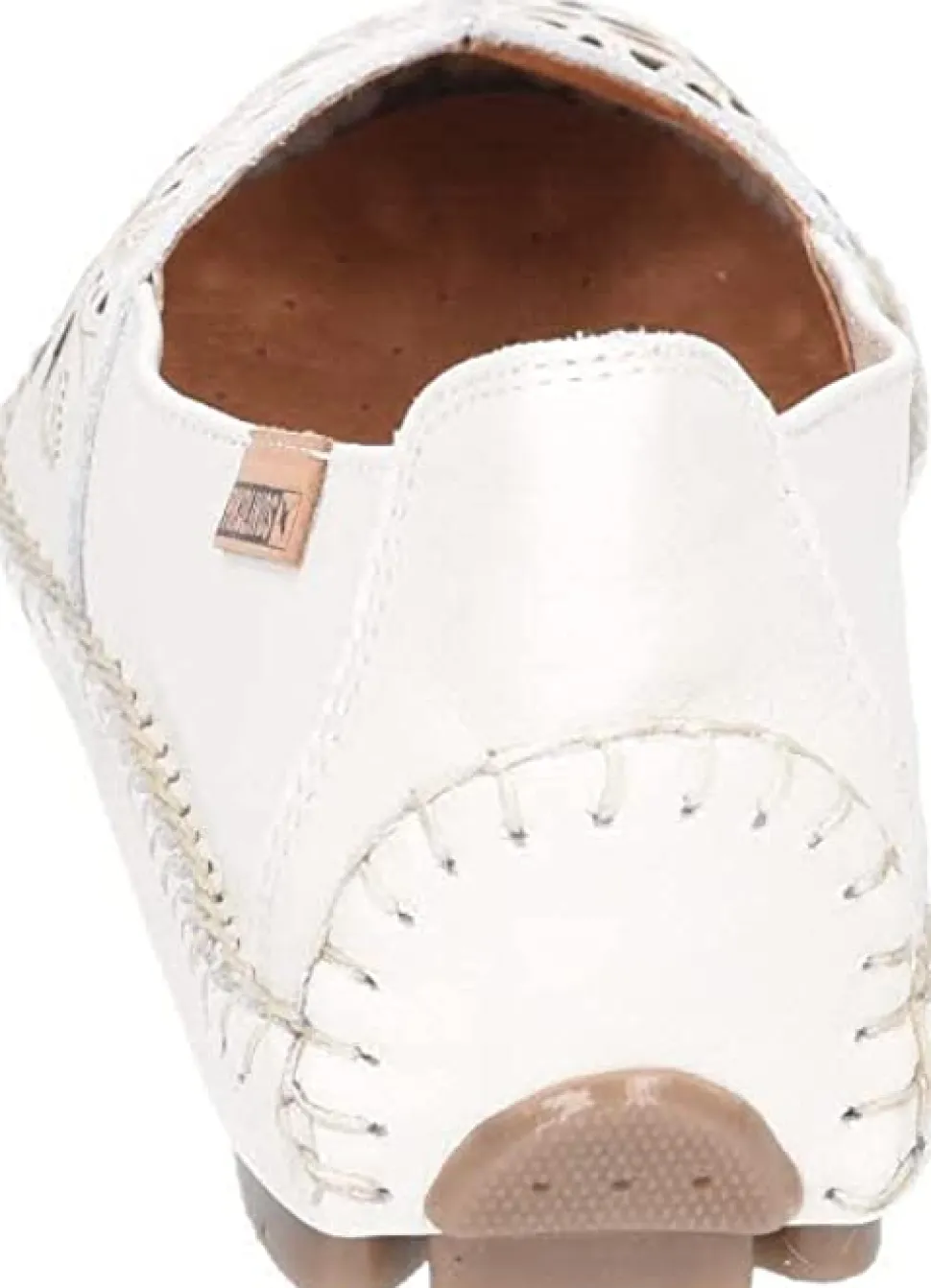 Klassische Slipper weiss Jerez