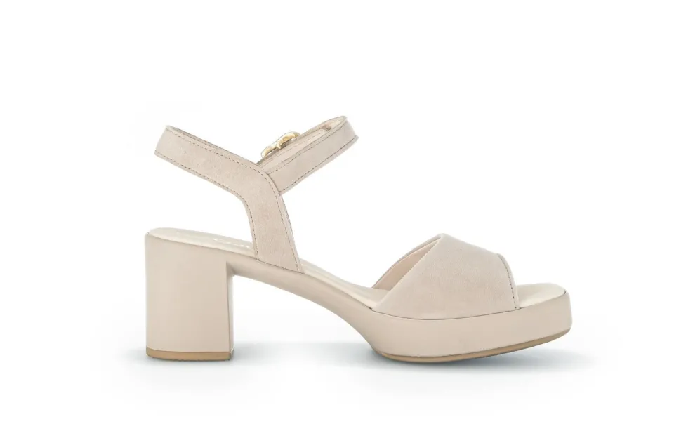 Komfort Sandalen beige