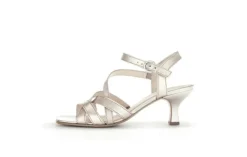 Komfort Sandalen beige Gabor Fashion Riemchensandale 21.781.62
