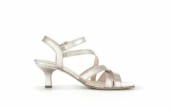 Komfort Sandalen beige Gabor Fashion Riemchensandale 21.781.62