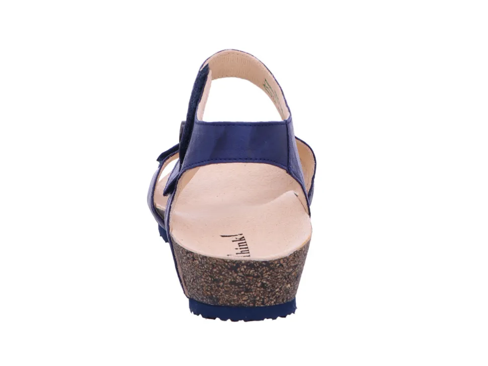 Komfort Sandalen blau