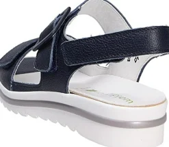 Komfort Sandalen blau