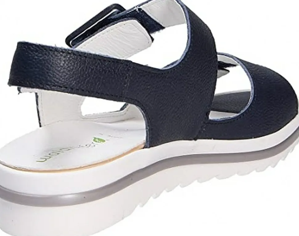 Komfort Sandalen blau