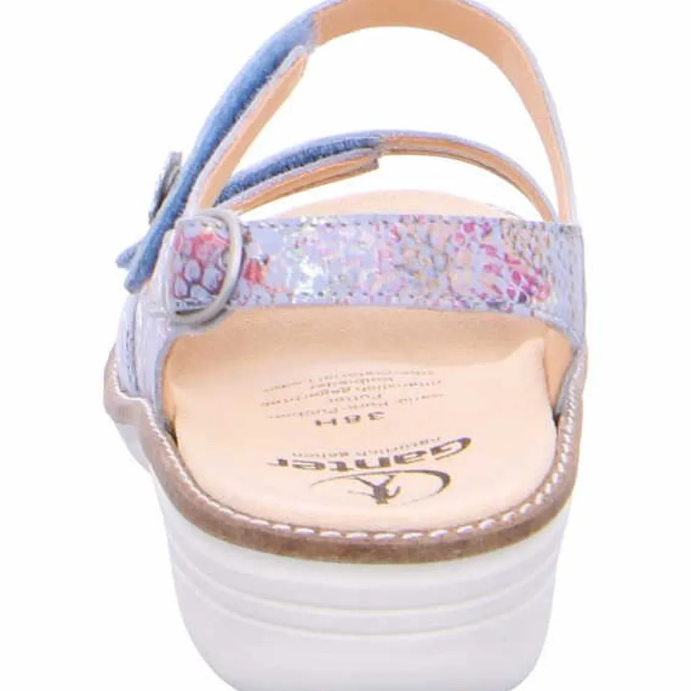 Komfort Sandalen blau