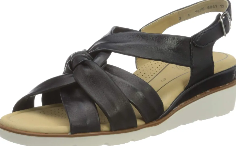 Komfort Sandalen blau LUGANO