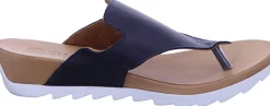 Komfort Sandalen blau Roll Slipper