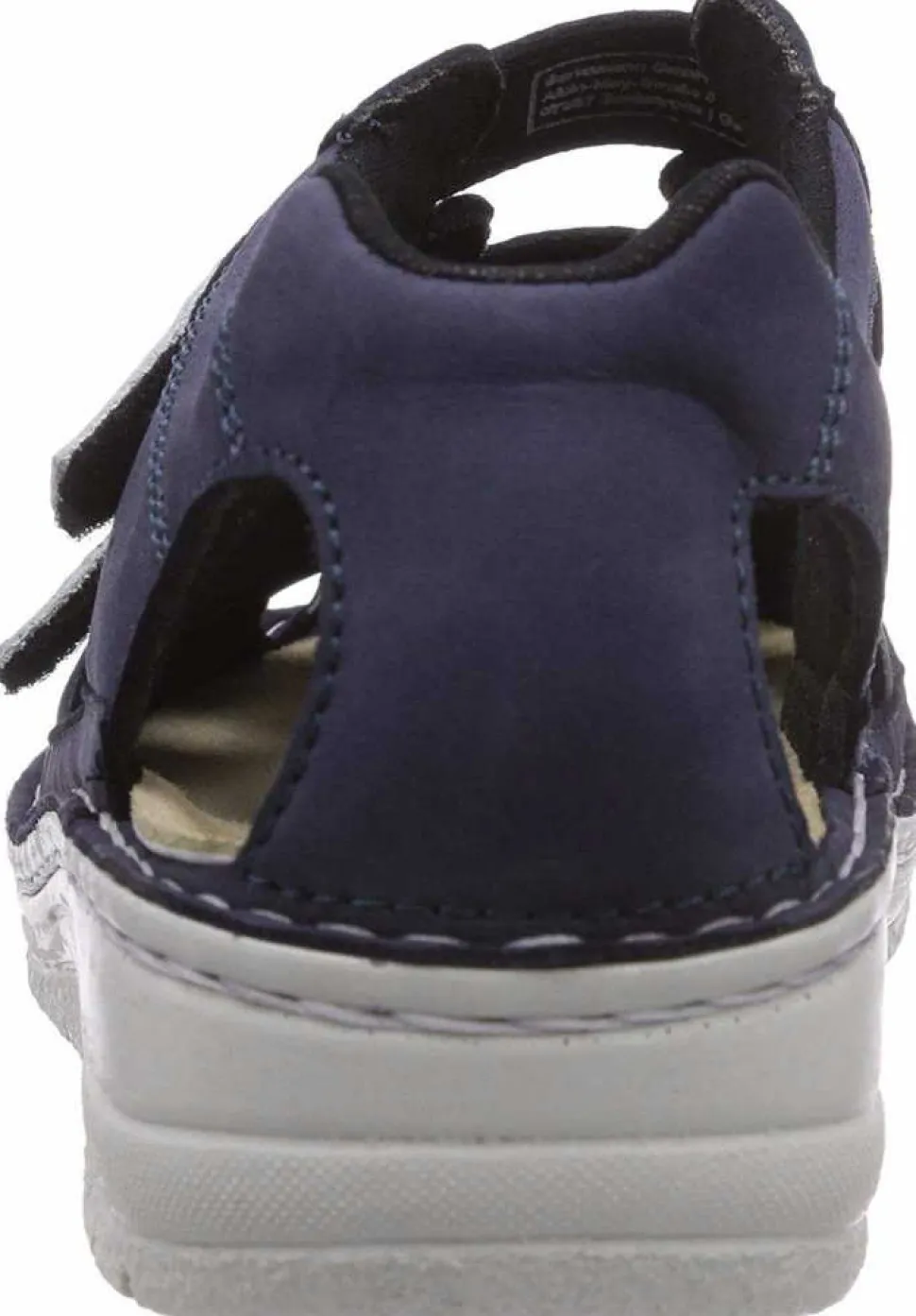 Komfort Sandalen blau Slipper