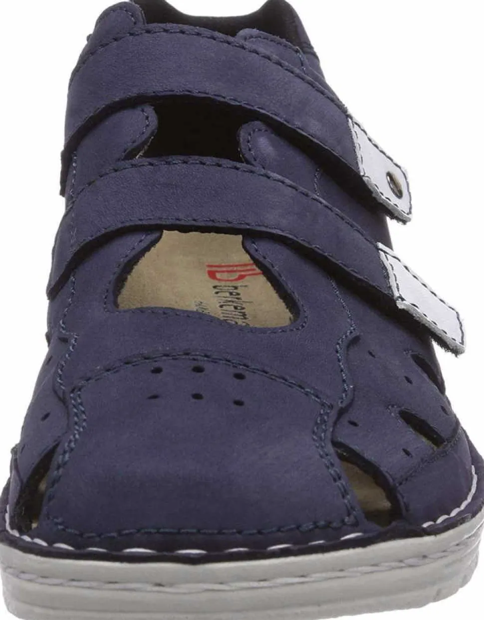 Komfort Sandalen blau Slipper