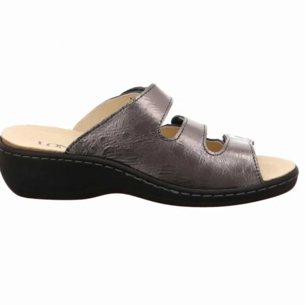 Komfort Sandalen braun Pantoletten