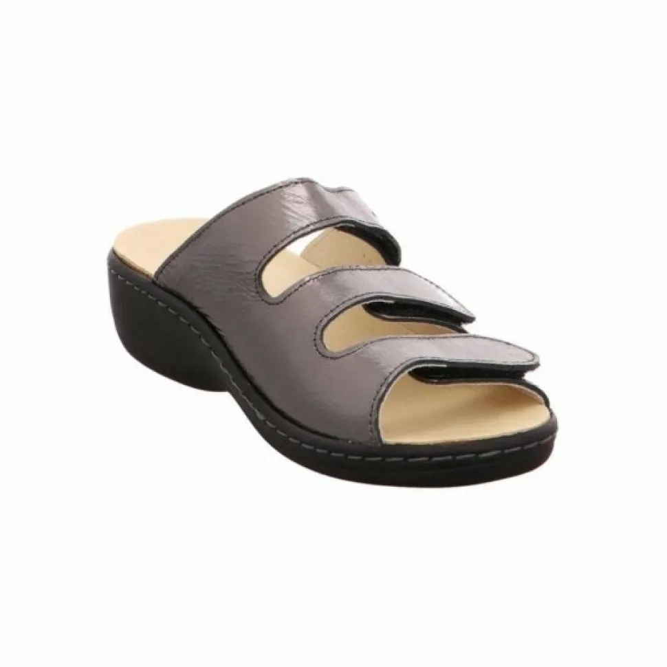 Komfort Sandalen braun Pantoletten