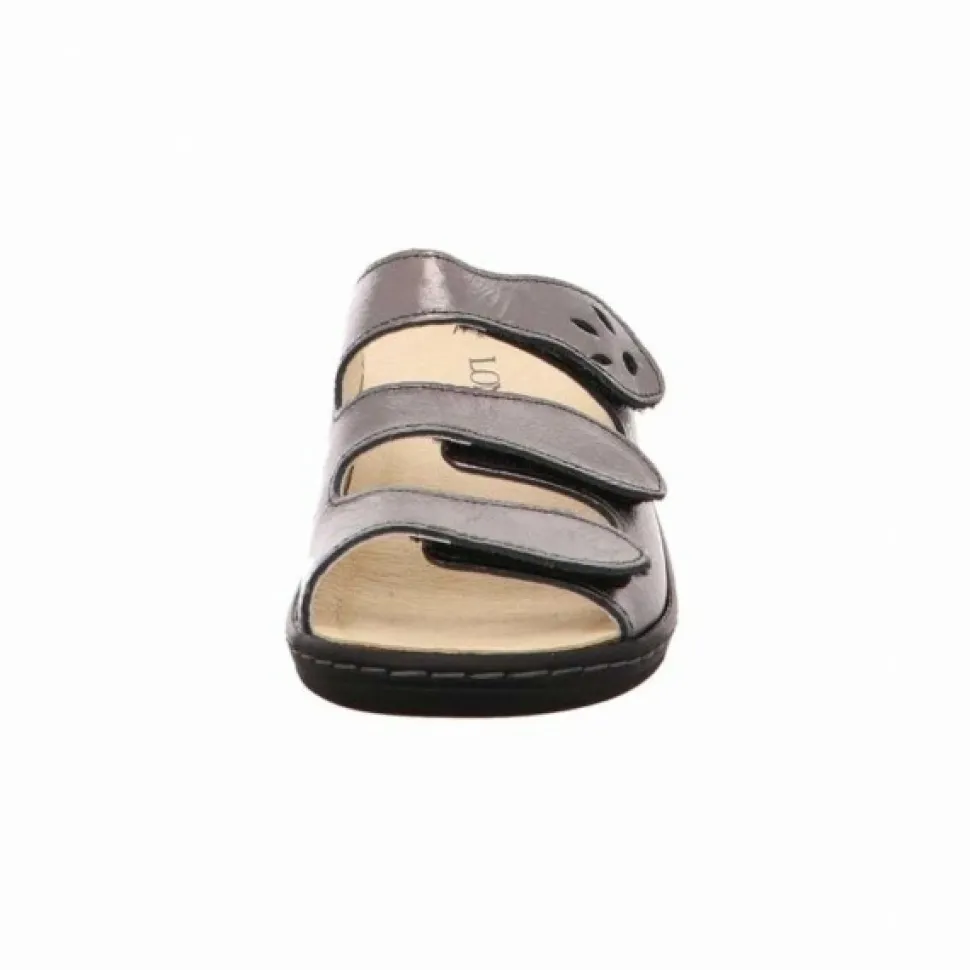 Komfort Sandalen braun Pantoletten