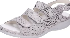 Komfort Sandalen grau