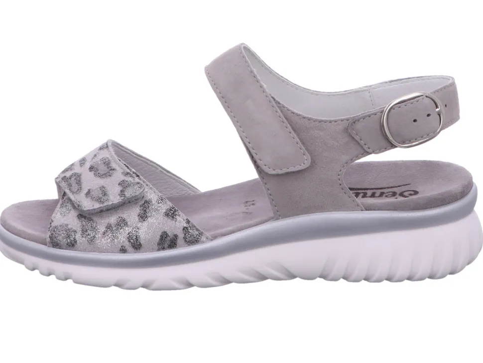 Komfort Sandalen grau